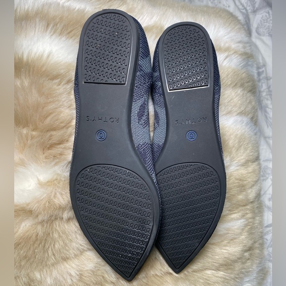 Rothy’s The Point Camo Grey Flat Size 7 EUC - Picture 2 of 4
